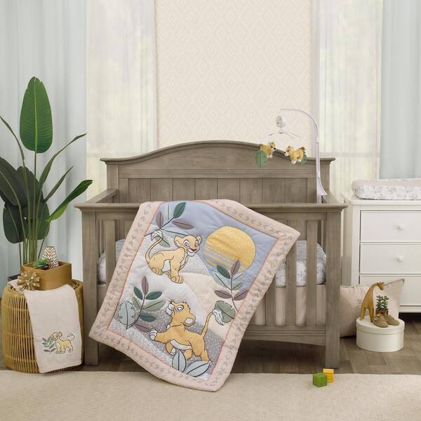Yellow Nursery Crib Bedding Set, Yellow And Grey Crib Bedding Sets