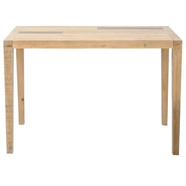 AndMakers Ashford 47 in. Brown Rectangular Reclaimed Wood Home Office Desk