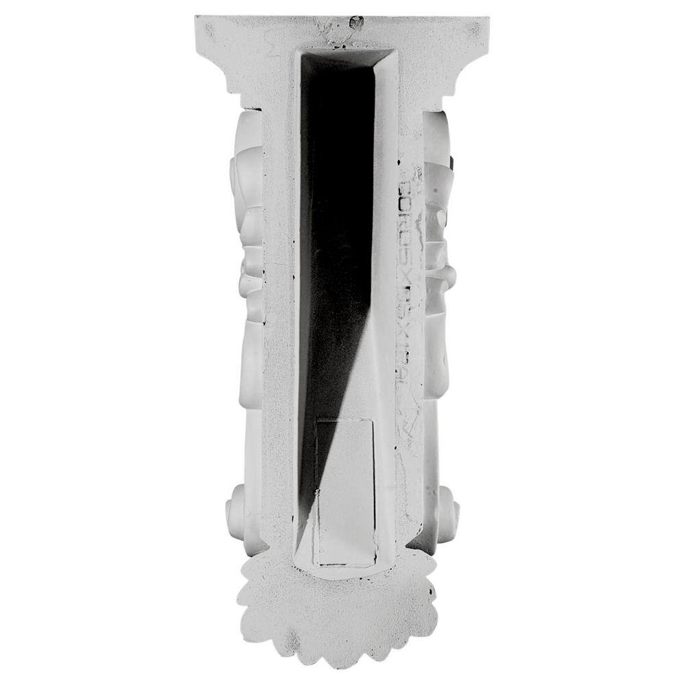 White Polyurethane Decorative Damon Corbel