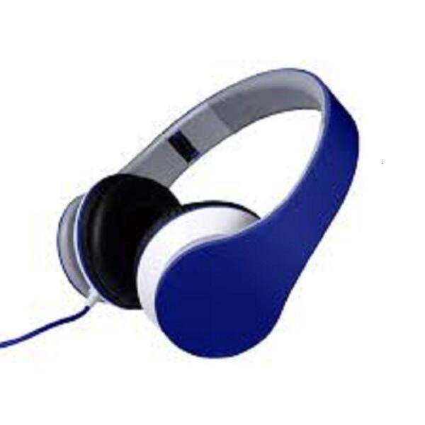 CRAIG Foldable Stereo Headphones - Blue