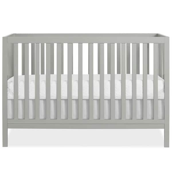 Dream On Me JPMA and Greenguard Gold Cool Grey Certified Synergy MOD Crib, Made with Sustainable New Zealand Pinewood