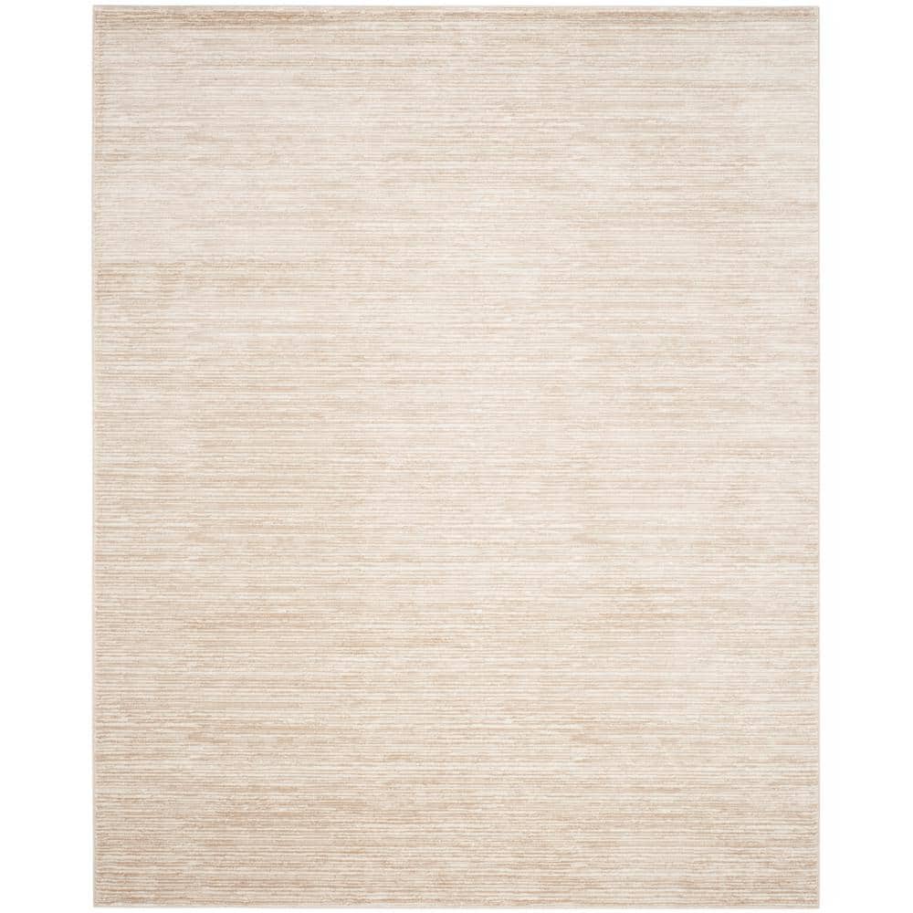 Vision Cream 10 ft. x 14 ft. Solid Marle Area Rug price history on PriceWatchPro