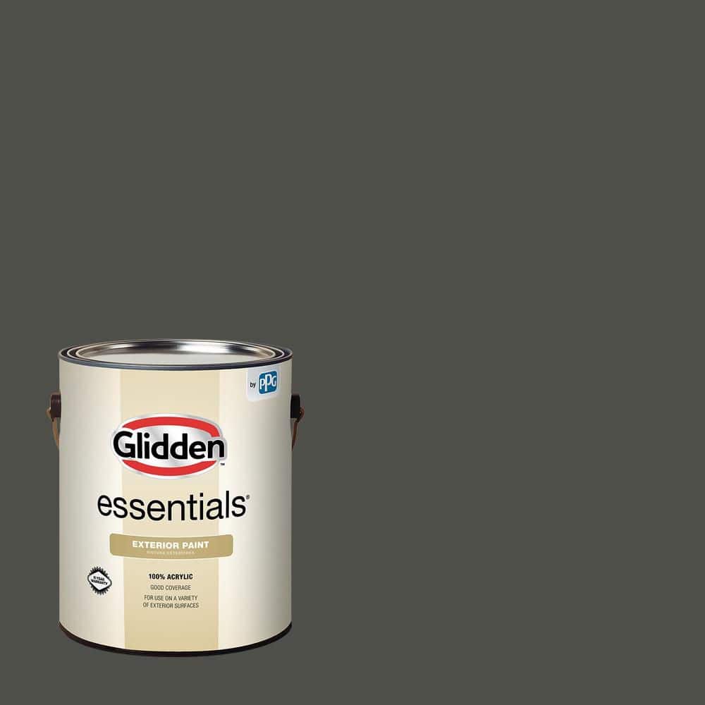 1-gal. Licorice PPG1009-7 Semi-Gloss Exterior Paint product image for price tracking
