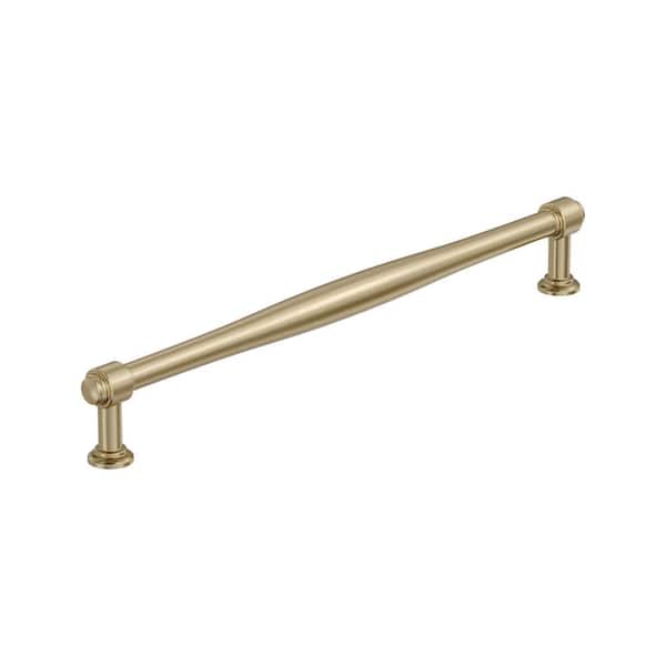 Enlivity 10-1/16 in. (256mm) Center-to-Center Golden Champagne Bar Cabinet Pull
