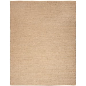 Natural Jute Bleached 12 ft. x 15 ft. All-over design Contemporary Area Rug