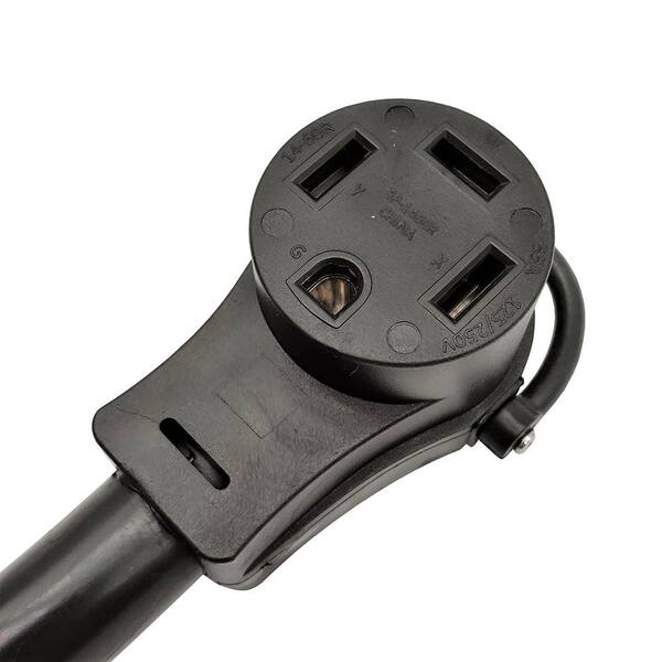 Parkworld 1 5 Ft Stw 6 3 Plus 8 1 4 Wire Rv Generator 50 Amp 125 250v 4 Prong Nema 14 50p Plug To 14 60r Receptacle Adapter Cord The Home Depot