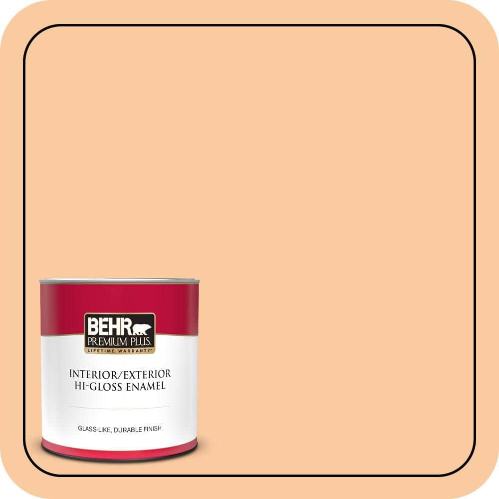1 qt. #290C-3 Chai Latte Hi-Gloss Enamel Interior/Exterior Paint & Primer price history on PriceWatchPro