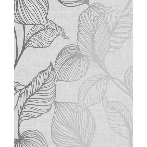 Unbranded Royal Palm Moonstone Wallpaper