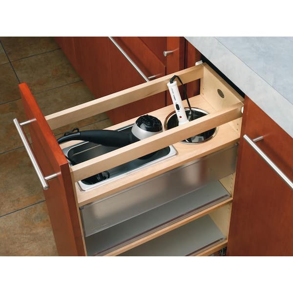 Rev-A-Shelf- Cabinet Pullout Soft-Close Grooming Organizer for