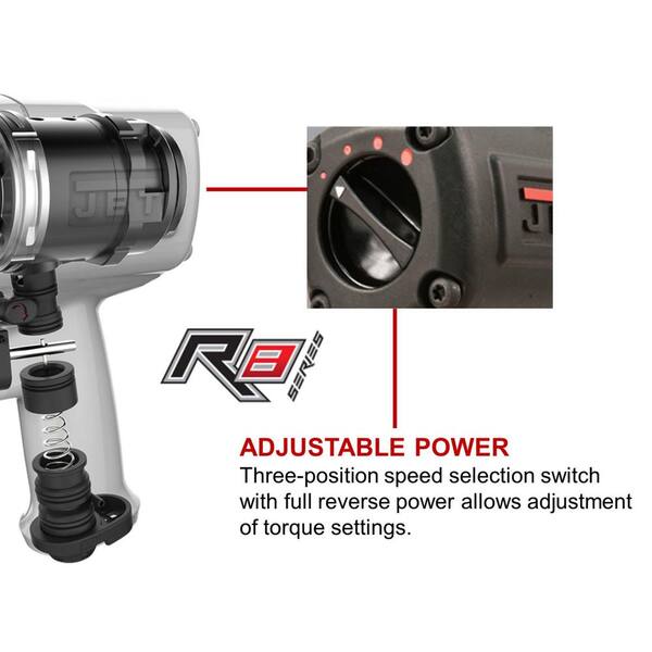 R8 JAT-105 3/4 in. Impact Wrench 1500 ft. lbs. R8 JAT-105 3/4 in. Impact Wrench 1500 ft. lbs.