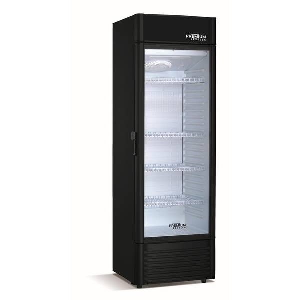 Premium LEVELLA 12.5 cu. ft. Single Glass Door Freezerless Commercial
