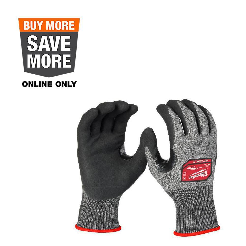 Small High Dexterity Cut 5 Resistant Nitrile Dipped Outdoor & Work Gloves price history on PriceWatchPro