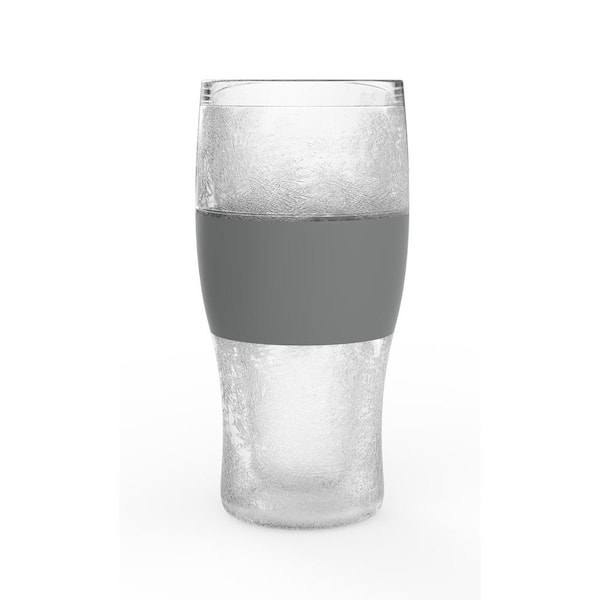 Host Freeze Beer Glass, Freezer Gel Chiller Double Wall Plastic