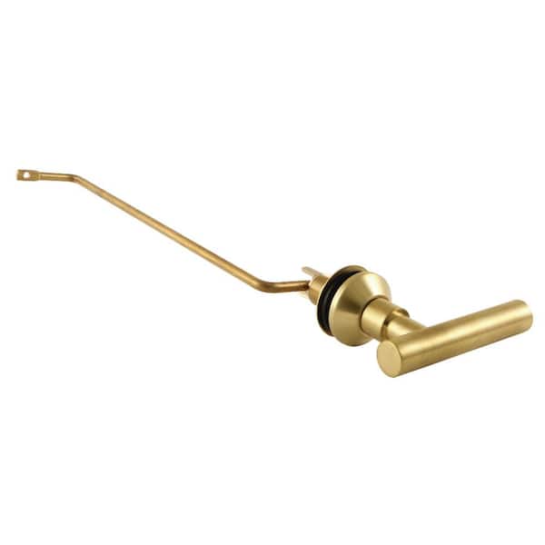 Manhattan Toilet Tank Lever in Brushed Brass