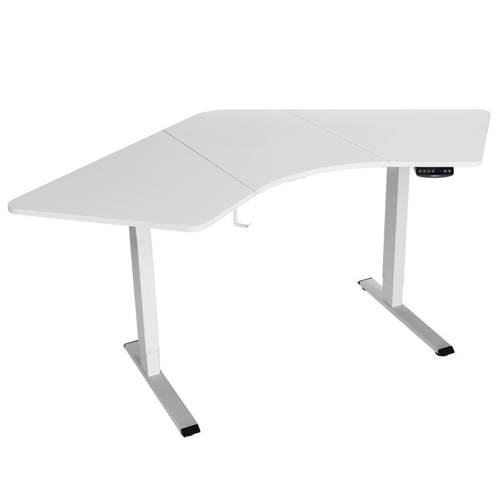 Height Adjustable Craft Table Outlet With Storage