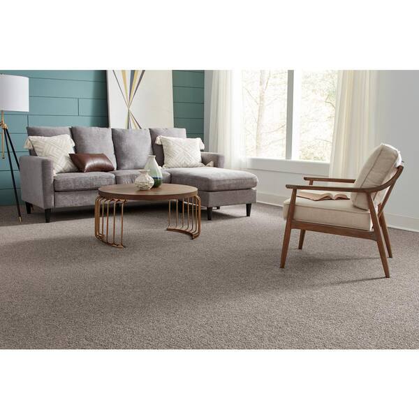 Gorrono Ranch I - Sparrow - Gray 30 oz. Triexta Texture Carpet - Installation Required
