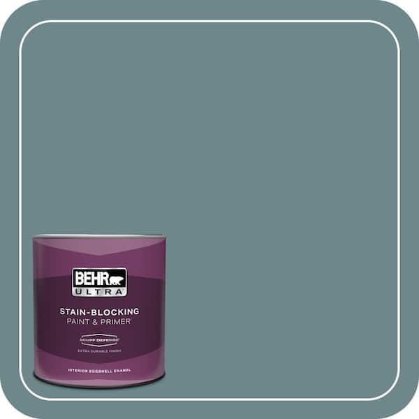 BEHR ULTRA 1 qt. #MQ6-03 Winter In Paris Extra Durable Eggshell Enamel Interior Paint & Primer