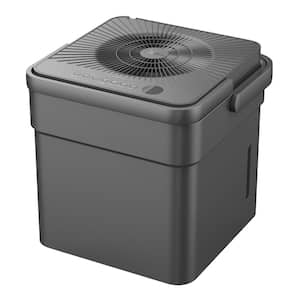 50 pt. Coverage area 4,500 sq. ft CUBE Dehumidifier in Gray with Pump ENERGY STAR MOST EFFICIENT for basement or bedroom