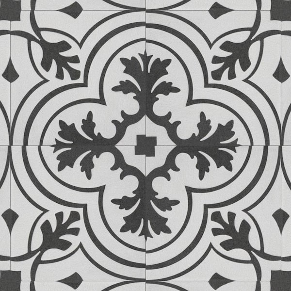 Merola Tile Twenties Mini Vintage 3-7/8 in. x 3-7/8 in. Ceramic Floor and Wall Tile (3.24 sq. ft./Case)