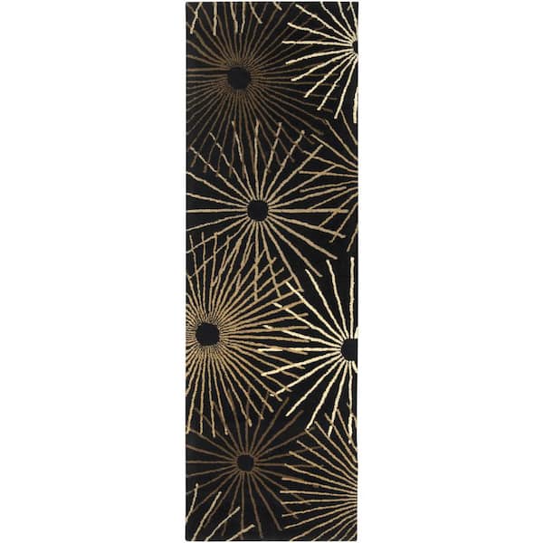 Michael Black 3 ft. x 12 ft. Runner Rug