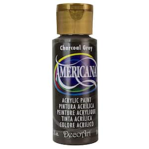 Americana 2 oz. Charcoal Grey Acrylic Paint