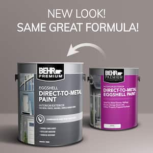 1 gal. #PPU18-08 Painters White Eggshell Direct to Metal Interior/Exterior Paint