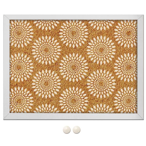 Catalina Printed Cork Memo Board