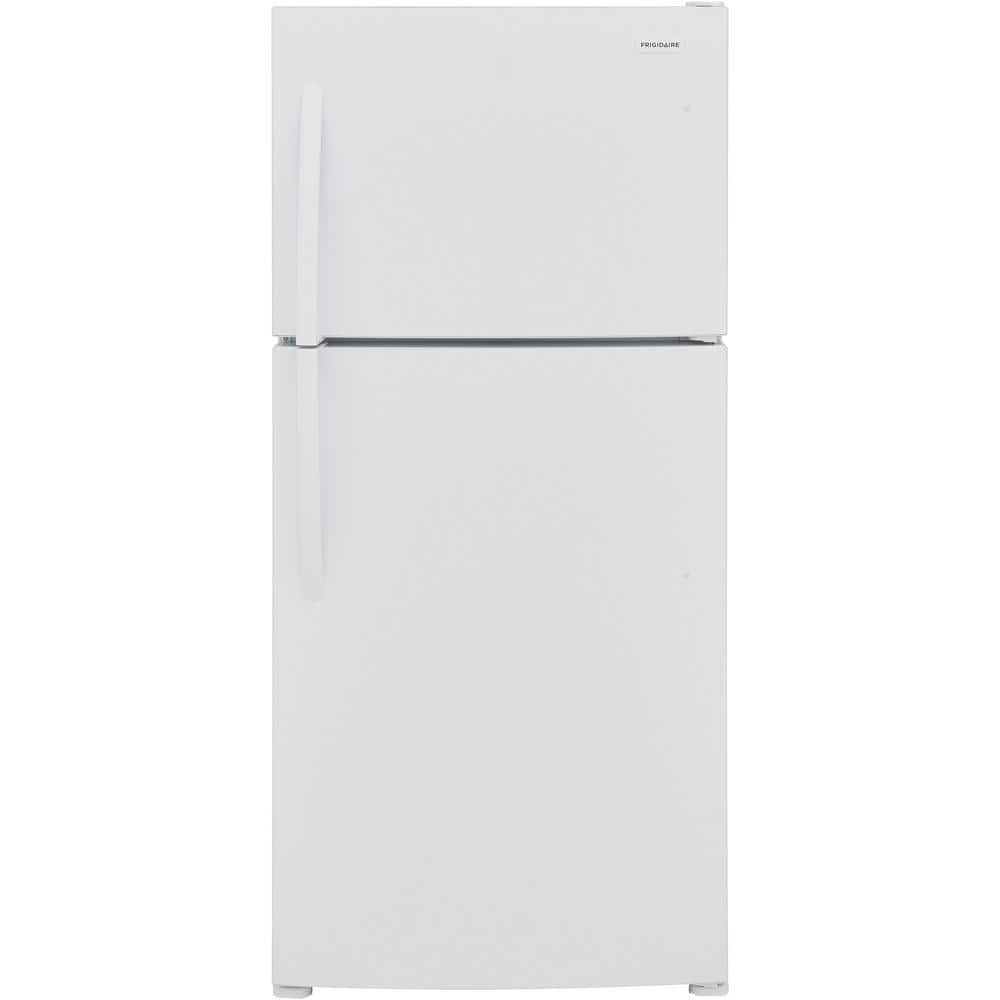 Frigidaire White 20 Cu. Ft. Smart Top Freezer Refrigerator