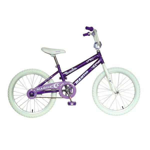 Mantis Ornata Kid's Bike, 20 in. Wheels, 12 in. Frame, Girl's Bike in Purple