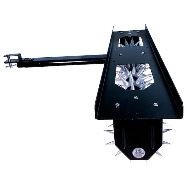 40 in. Tow-Behind Spike Aerator with with 3D Steel Tines for Lawn Tractors and Zero-Turn Mowers