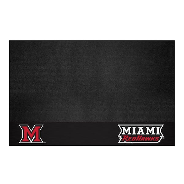 FANMATS NCAA 26 in. x 42 in. Miami University (OH) Grill Mat
