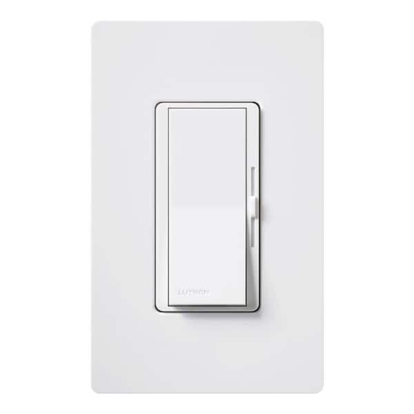 Brown Diva Dimmer Switch for 0-10-Volt LED/Fluorescent Fixtures, Single-Pole/3-Way, Espresso (DVSCSTV-EP)