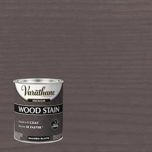 1 Qt. Shaded Slate Premium Fast Dry Interior Wood Stain (Case of 2)