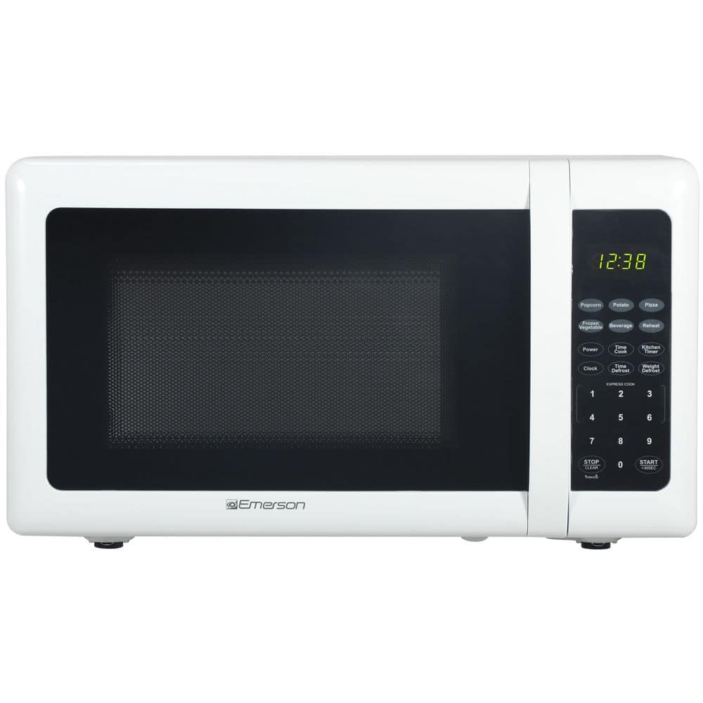 0.7 cu. ft. 700-Watt Compact Countertop Microwave Oven in White price history on PriceWatchPro