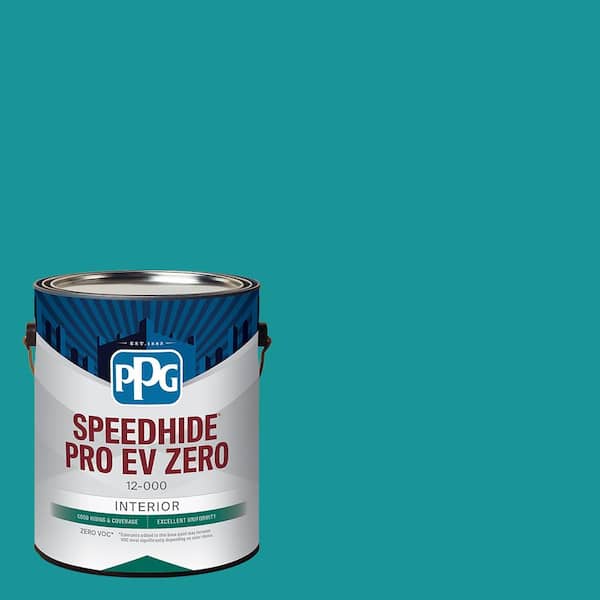 PPG Speedhide Pro EV Zero 1 gal. PPG1234-6 Sea Fantasy Semi-Gloss Interior Paint