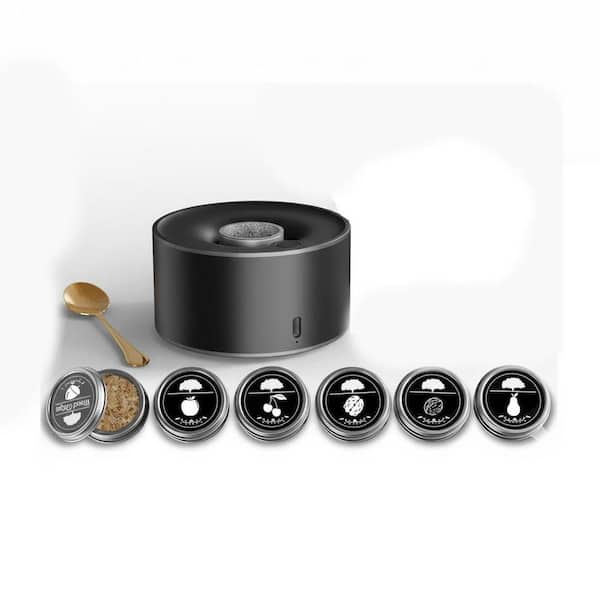 Electric Whiskey Smoker Kit Metal Old Fashioned Cocktail Smoker with 4 Wood Chips for Bourbon Drinks Gift (No Butane)