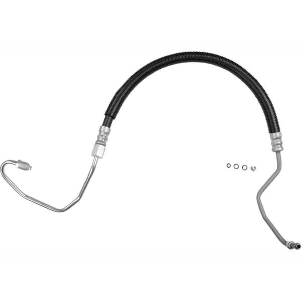 Sunsong Power Steering Pressure Line Hose Assembly - Pump To Hydroboost