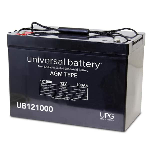 INTACT AGM-Power AGM100 12V 100Ah AGM Versorgungsbatterie - ACCU-24