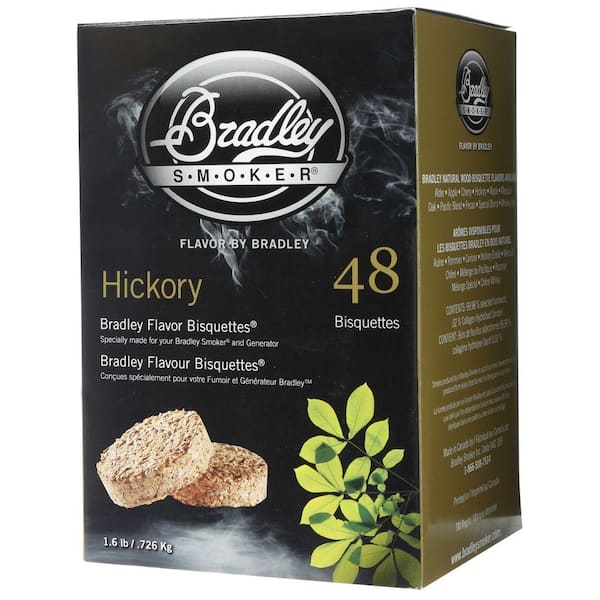 Bradley Smoker Hickory Flavor Bisquettes (48-Pack)