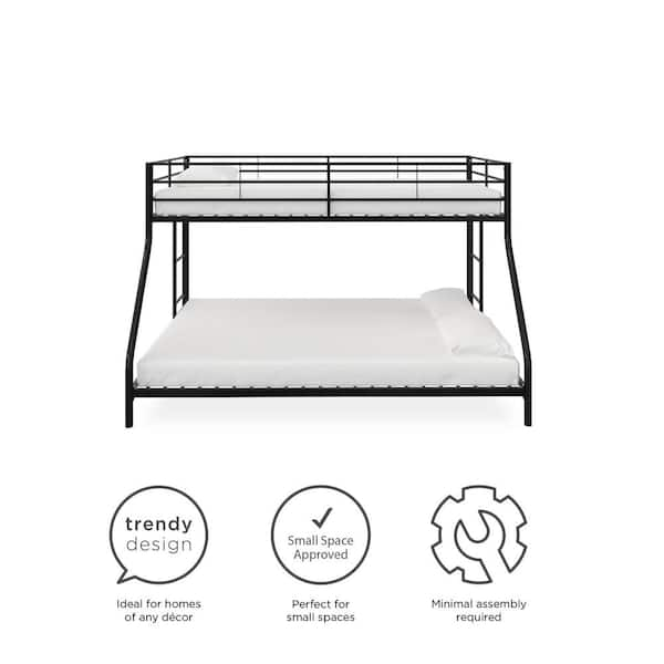 small metal bunk beds