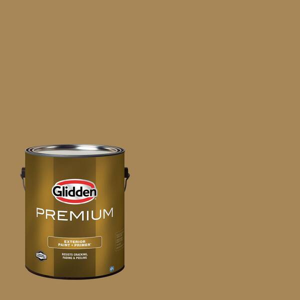Glidden Premium 1 gal. PPG1095-6 Chicory Flat Exterior Latex Paint