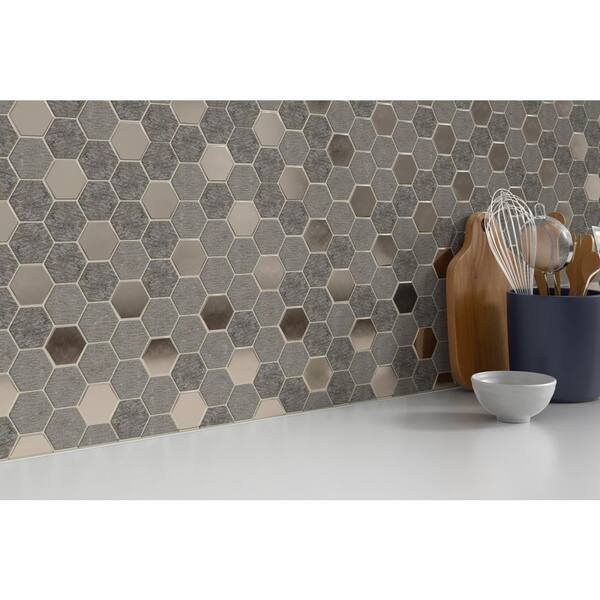 Peel And Stick - Mosaic Tile - The Home Depot