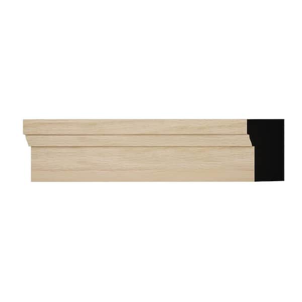 Ekena Millwork WM180 1.25 in. D x 2 in. W x 6 in. L Wood (White Oak) Casing Sample