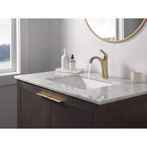 Arvo Single Hole Single-Handle Bathroom Faucet in Champagne Bronze