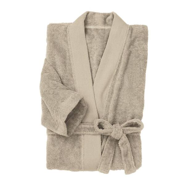 The Company Store Organic Terry Cotton Large/Extra Large Pumice Bath Robe