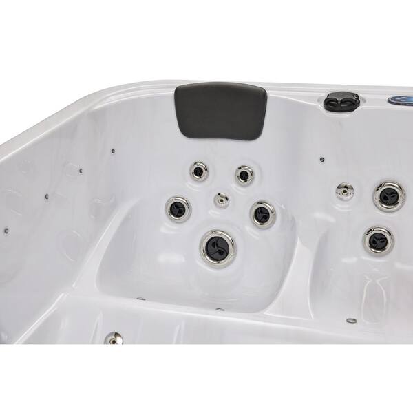 SIERRA SPAS Social 5-Person 47-Jet 240 Volt, Hot Tub with