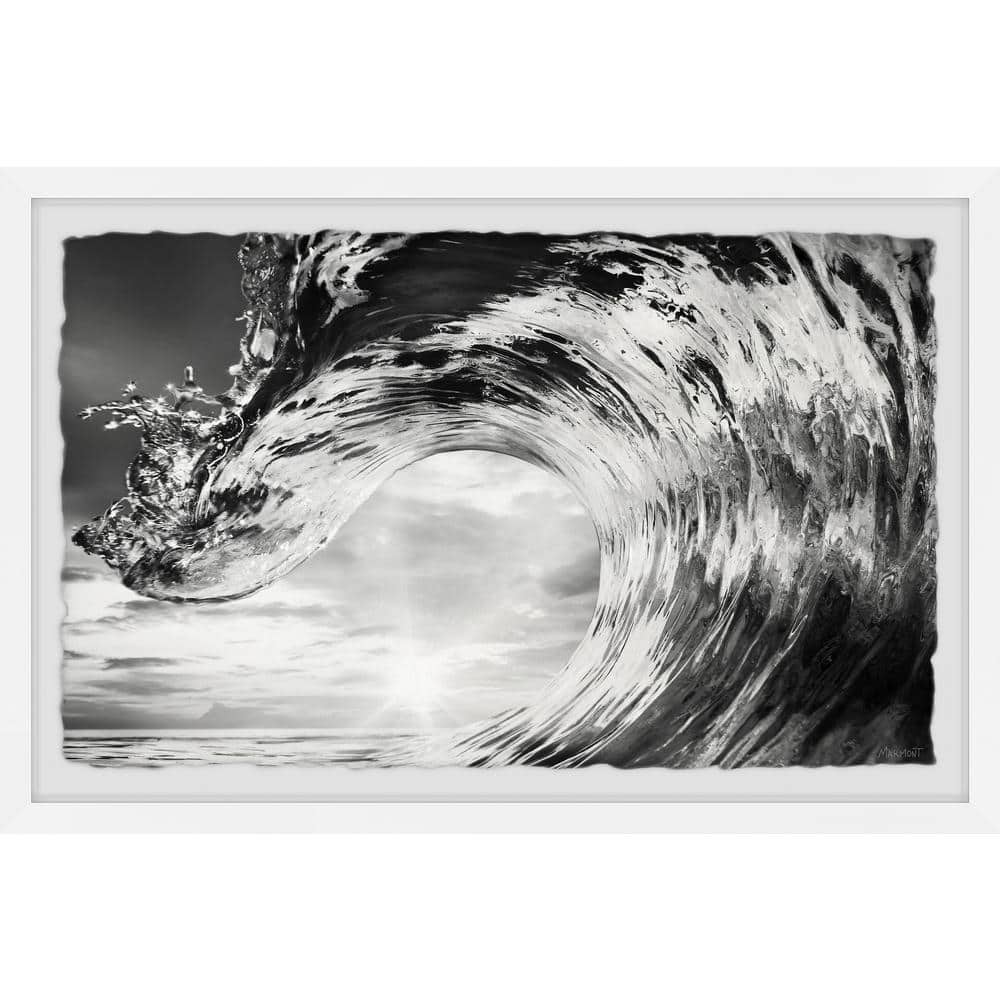 Watch the Waves by Marmont Hill Framed Nature Art Print 12 in. x 18 in.