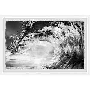 "Watch the Waves" by Marmont Hill Framed Nature Art Print 12 in. x 18 in.
