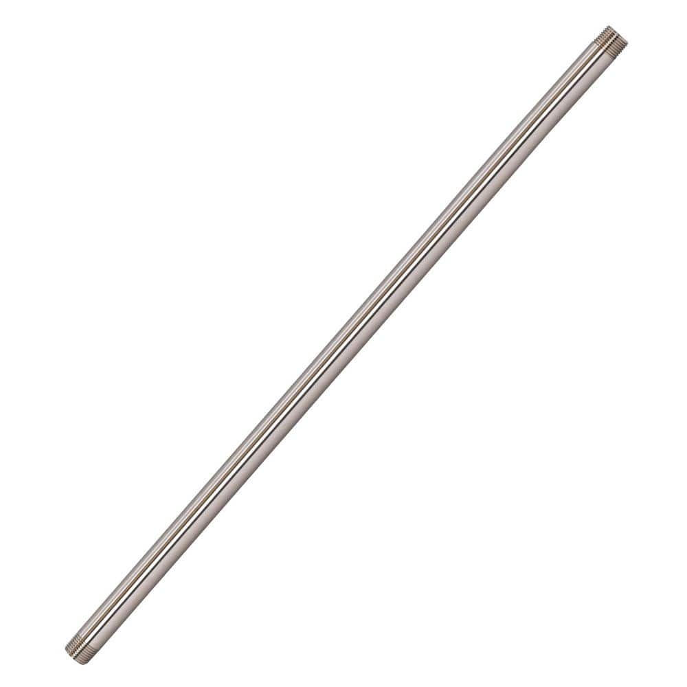 1/2 in. x 1.5 ft. Brass IPS Pipe Nipple, Satin Nickel price history on PriceWatchPro