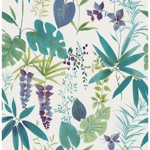Nuwallpaper Green Vinyl Peel Stick Washable Wallpaper Roll Covers 30 75 Sq Ft Nu2906